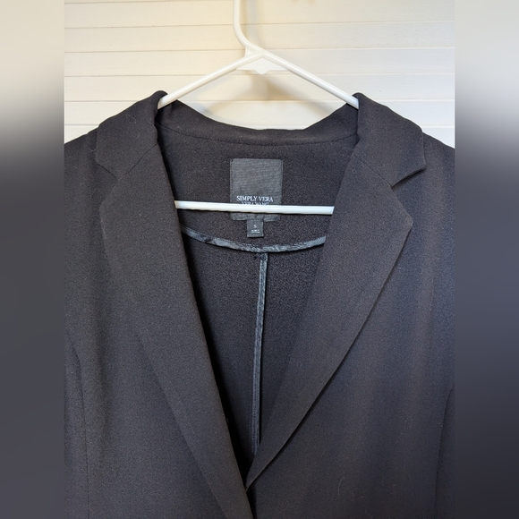 SIMPLY VERA VERA WANG BLAZER SIZE SMALL - Picture 4 of 10